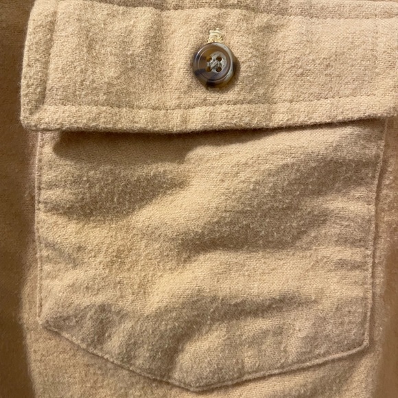 L.L. Bean Women's yellow 100% Cotton Flannel Shirt size Large🪼🪼 - Picture 4 of 6